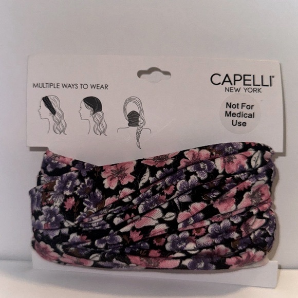 Capelli New York Ditsy Floral Multi-Wear Headband - Picture 1 of 3